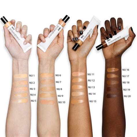 ysl nu tinted moisturizer|YSL skin tint shades.